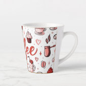 coffee always is  cool idea カフェラテマグ (右)