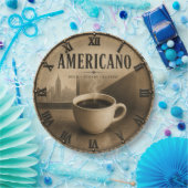 Coffee Americano Vintage  ペーパープレート (パーティー)