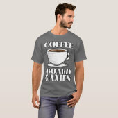 Coffee And Board Games girl Tシャツ (正面フル)
