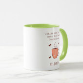 Coffee And Books Make The Best Companions マグカップ (正面右)