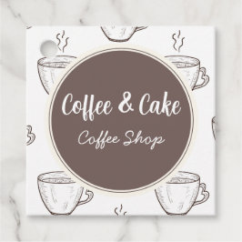 Coffee and Cake Coffee Shop  フェイバータグ