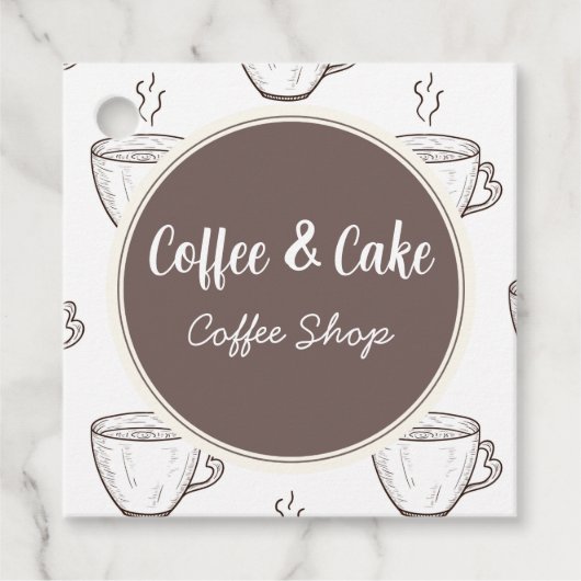 Coffee and Cake Coffee Shop  フェイバータグ (正面)