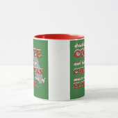 Coffee and Christmas Music in Florida  マグカップ (中央)