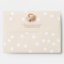 Coffee and Confetti Beige Baby Shower 