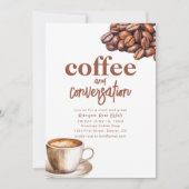 Coffee and Conversation Meeting招待状 招待状 (正面)