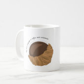 Coffee and Croissant Mug | French Breakfast Coffee コーヒーマグカップ (正面左)