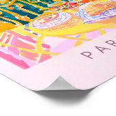 Coffee And Croissant Poster、Matisseスタイル・アートPri ポスター (角)