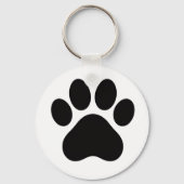 Coffee and Dog Lover Quote Minimal Design キーホルダー (裏面)