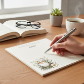 Coffee and Floral ノートパッド