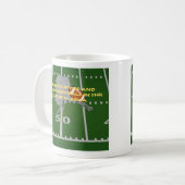 Coffee and Football in Alaska  コーヒーマグカップ (正面左)