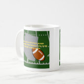 Coffee and Football in Arizona コーヒーマグカップ (正面左)