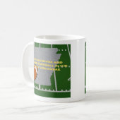 Coffee and Football in Arkansas  コーヒーマグカップ (正面左)