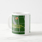 Coffee and Football in California  コーヒーマグカップ (正面左)