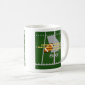 Coffee and Football in Georgia  コーヒーマグカップ (正面右)