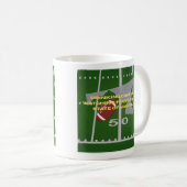 Coffee and Football in Maryland コーヒーマグカップ (正面右)
