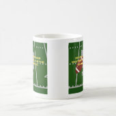 Coffee and Football in Wyoming コーヒーマグカップ (中央)