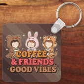Coffee and Friends キーホルダー (裏面)