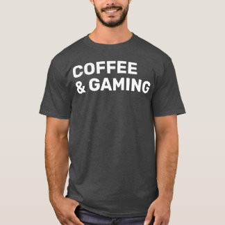 Coffee And Gaming vintage Tシャツ
