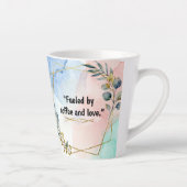 coffee and love mug カフェラテマグ (右)