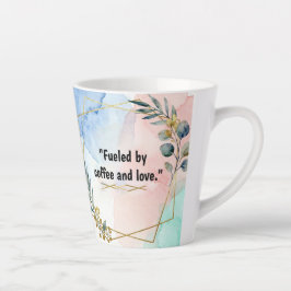 coffee and love mug カフェラテマグ
