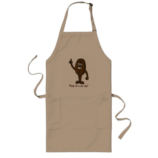 Coffee apron ロングエプロン (正面)