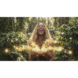 COFFEE - AROMA DELICIOSO トライブレンドTシャツ