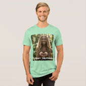 COFFEE - AROMA DELICIOSO トライブレンドTシャツ (正面全面)