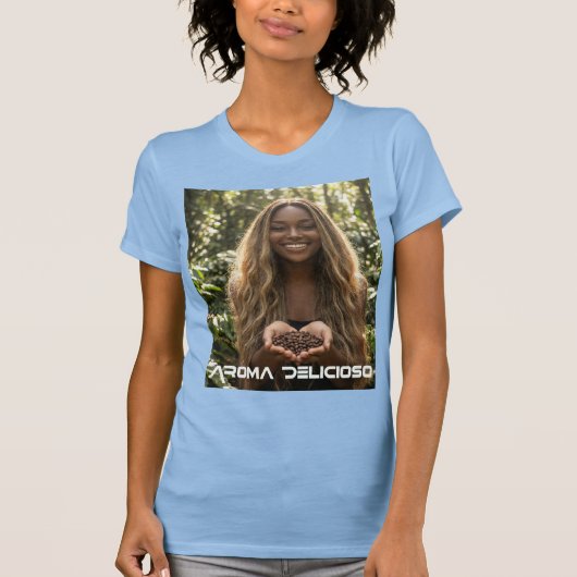COFFEE - AROMA DELICIOSO Tシャツ (正面)