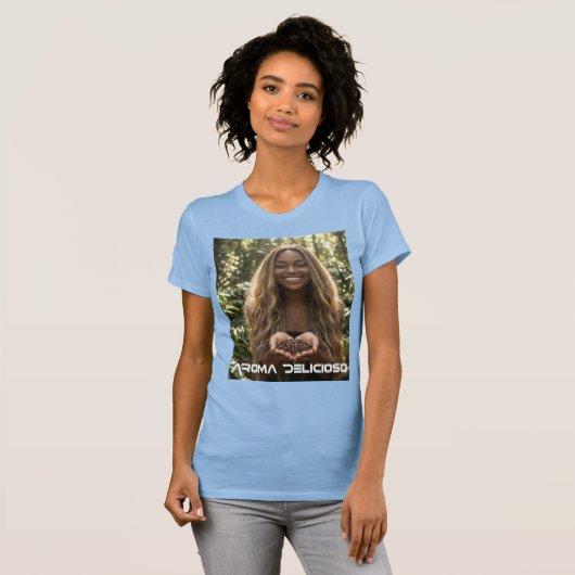 COFFEE - AROMA DELICIOSO Tシャツ (正面フル)