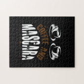 Coffee Art Coffee And Mascara ジグソーパズル (横)