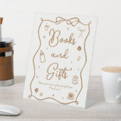 Coffee Baby Brewing Baby Shower Books & Gifts 台座サイン (インサイチュ)