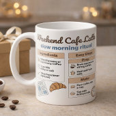 Coffee Bar Latte Recipe Slow Morning コーヒーマグカップ