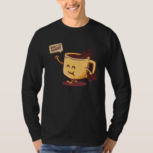 Coffee Barista Coffee Drinker Tシャツ (正面)