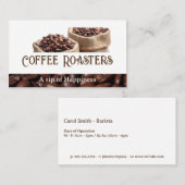 Coffee Bean Bags | Cafe 名刺 (正面/裏面)