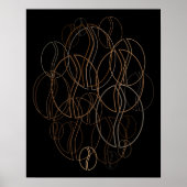 coffee bean blur ポスター (正面)