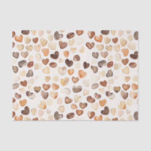 Coffee Bean Hearts Coffee First 薄葉紙 (正面)