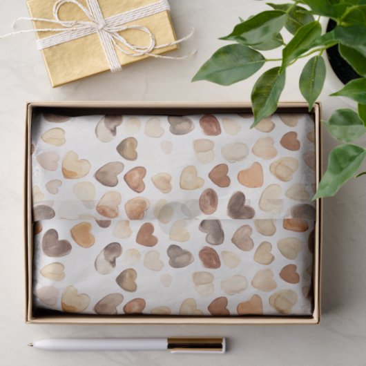 Coffee Bean Hearts Coffee First 薄葉紙 (ギフト)