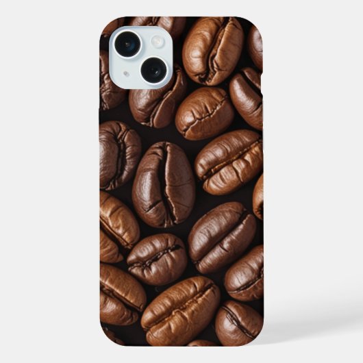 Coffee Bean Phone Case iPhoneケース (裏面)