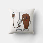 Coffee bean with Coffee pot クッション (裏面)