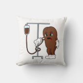 Coffee bean with Coffee pot クッション (正面)