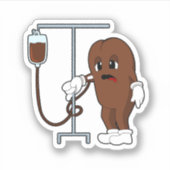 Coffee bean with Coffee pot シール (正面)