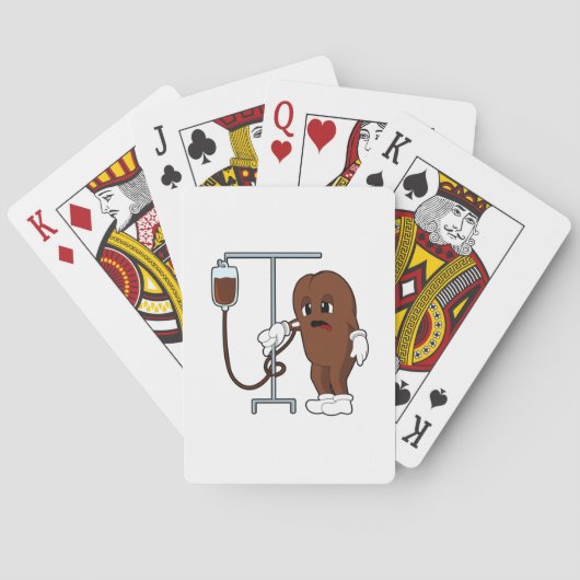 Coffee bean with Coffee pot トランプ (裏面)