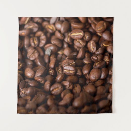 Coffee Beans Backgroundabstract, aroma, background タペストリー (正面)
