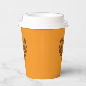 Coffee Beans Heart Paper Cup 紙コップ (右)