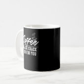 Coffee, Because Crack is Bad for You Tee Shirt コーヒーマグカップ (正面左)