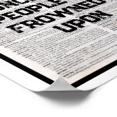 Coffee because punching people is frowned upon ポスター (角)