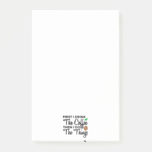 Coffee Befe Things Post-it® Notes 4 x 6 ポストイット