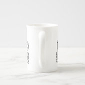 Coffee Before Code — コード蒸気入りマグカップ(ミニマルデザイン) ボーンチャイナマグカップ (裏面)