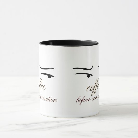 Coffee Before Conversation マグ (中央)