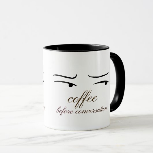 Coffee Before Conversation マグ (正面右)